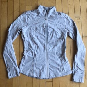 Lavender/grey Lululemon Define Jacket